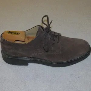 Tod’s Brown Suede Leather Plain Toe Derby 8 Tod main image 2